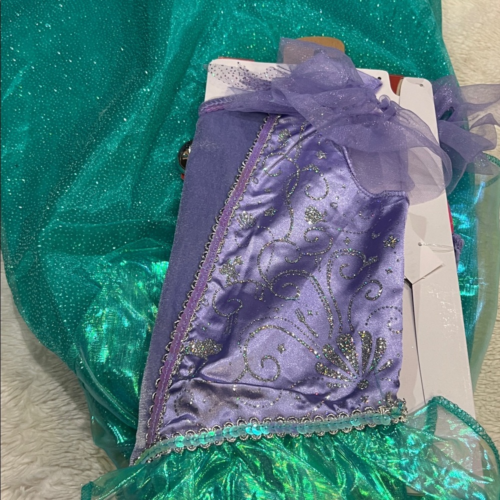 Disney Princess Ariel Costume medium 7/8 - Picture 6 of 6